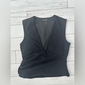 Black Crop Top by Forever 21